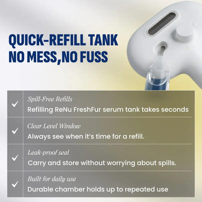 FreshFur Shower Brush + Bathing Solution