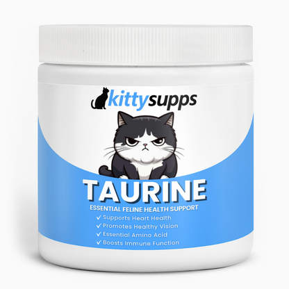 Stop the Silent Deficiency Before You See the Signs with Kittysupps™ Taurine Supplement
