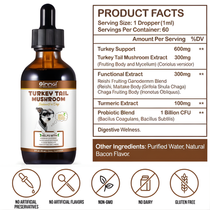 Get Your Organic Turkey Tail Drops Today