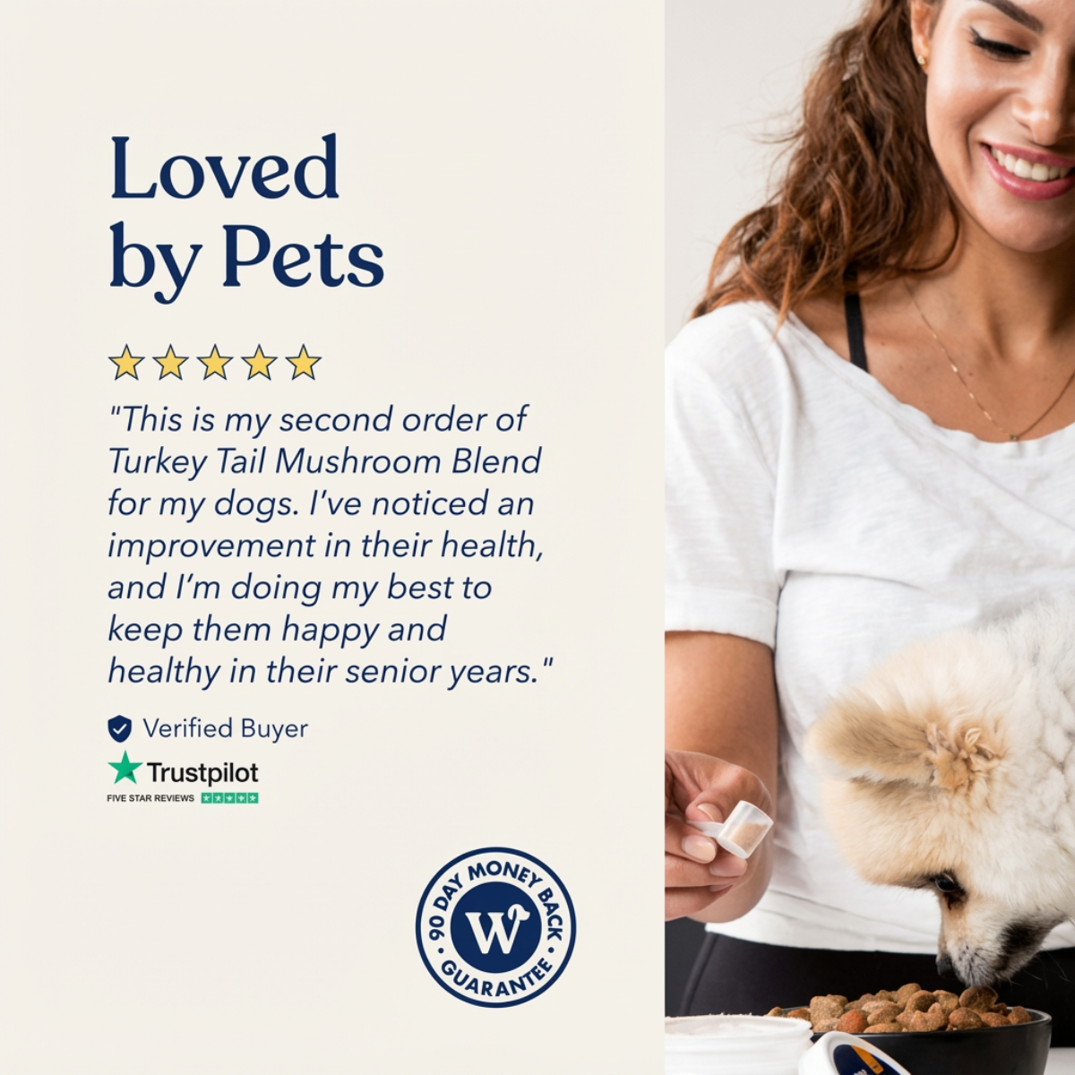 Woofy Turkey Tail+ for Dogs