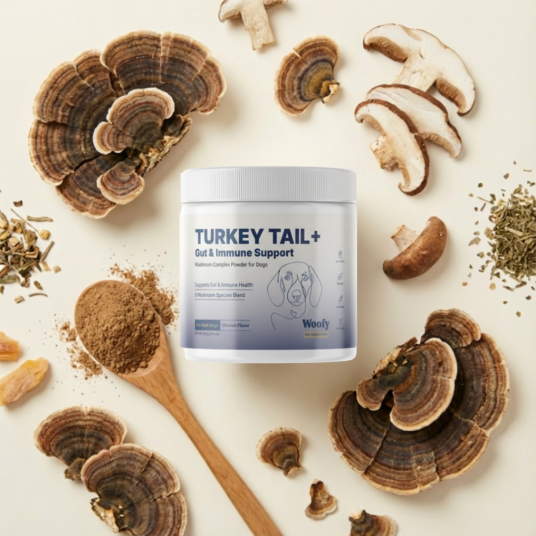 Woofy Turkey Tail+ for Dogs