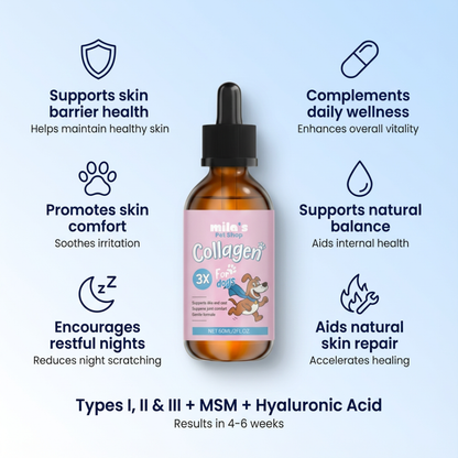 Golden Paws™ Premium Liquid Collagen for Dog